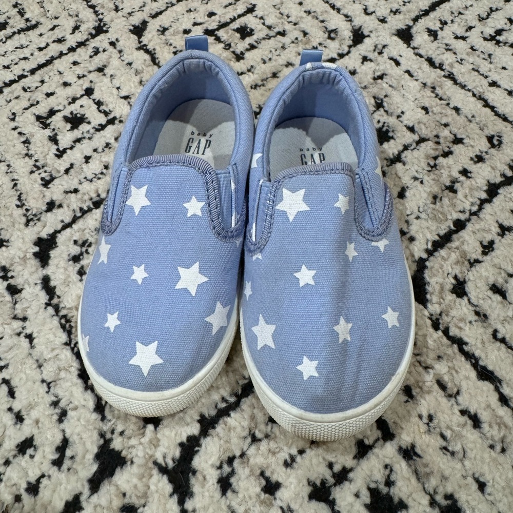 Baby Gap Toddler Slip On Star Shoes